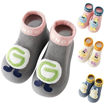 

Cathalem Kids Toddler Shoes Girls Spring And Summer Children Shoes Boys And Girls Socks Shoes Non Toddler Slip on Shoes Beige 12 Months
