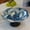 A, variant on Chinese Blue and White Ceramic Fruit Platter, Hand-painted Footed Tray for Pastries, Tea, Snacks, Kitchen Counter & Dining Table Decor