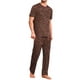 thumbnail image 2 of Conjunto De Pijama Shendy Vendy 2 Piezas Para Hombre Elegante Camisa Pantalon, 2 of 4