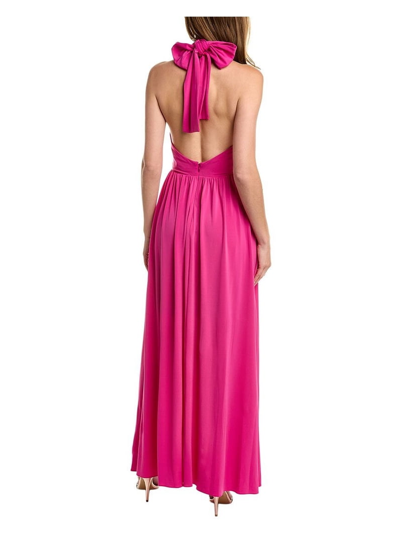 pink halston dress Halston Dress in Rose Quartz 4