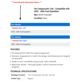 thumbnail image 2 of Toe Compensator Link - Compatible with 2003 - 2006 Ford Expedition - Dorman, 2 of 2