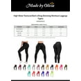thumbnail image 2 of Made by Olivia Women's High Waist Textured Butt Lifting Slimming Workout Leggings, 2 of 6