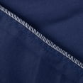 thumbnail image 4 of Satin Body Pillowcase for Hair and Skin, Silky Slip Cooling Body Pillow Cover with Hidden Zipper, Navy Blue, 20" x 54", 2 Pack, 4 of 5