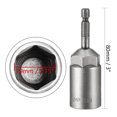 thumbnail image 3 of Unique Bargains 1/4' Quick Change Shank Cr-V 19mm Hex Nut Driver, 3' Length, 3 of 4