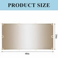 thumbnail image 3 of Beige White Ombre Fluorescent Light Covers, Modern Gradient Abstract Art Magnetic Light Covers for Ceiling Lights, Fluorescent Ceiling Shade Filters for Classroom Bedroom Office 4x2Ft x 3PCS, 3 of 8