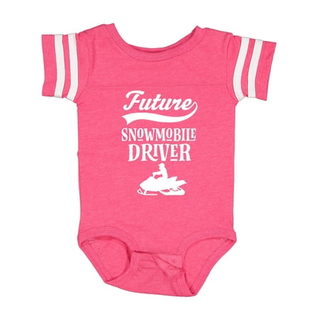 

Inktastic Future Snowmobile Driver Snowmobiling Gift Baby Boy or Baby Girl Bodysuit