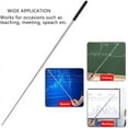 thumbnail image 4 of Telescopic Pointer Stick with Hand Lanyard, Teacher Pointer for Classroom, Presentation Pointers for teachers, Hand Pointer Extendable Pointer Stick Retractable Pointer Pen Whiteboard Pointer(2 Black), 4 of 5