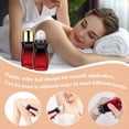 thumbnail image 6 of Rollbacks & More 4Pcs Rollerball Bottles Set 50ml Gradient Red Glass Deodorant Roller Bottle and Opener Perfume Gold, 6 of 7