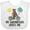 AA-White, variant on Inktastic My Godmother Loves Me Bear Boys or Girls Baby Bib