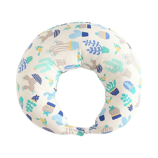 Funda de almohada de lactancia para bebé con cierre ajustable, funda de almohada de lactancia de algodón transpirable súper suave para bebé recién nacido