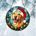 thumbnail image 3 of Personalized Corgi Christmas Glass Suncatcher, Dog Christmas Gift, Corgi Mom Gift, Pet Memorial Gift, Pet Lover Gift, Christmas Gifts 1828172091 8378, 3 of 4