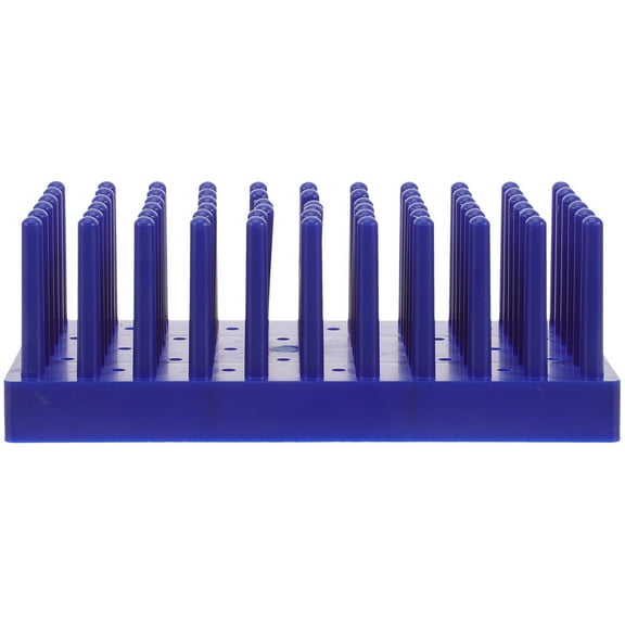 HEALEEP 1Set Blue Plastic Drying Holder for Chemistry Drying Rack and DIY Tools 6.7x3.7in
