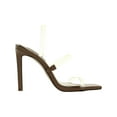 thumbnail image 2 of Steve Madden Women's Gracey Faux Leather Strappy Slingback Heeled Sandal, 2 of 3