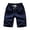 Dark Blue, variant on Bcfgryg Men's Linen Shorts Casual Elastic Waist Drawstring Summer Beach Shorts Athletic Shorts Men Dark Blue XXXL