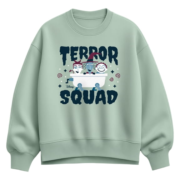 The Nightmare Before Christmas - Terror Squad - Women's Oversized Fleece Crew Sweatshirt