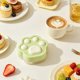 thumbnail image 5 of Paw Shaped Ice Mold Tray Food Grade Silicone Easy Release for Coffee Milk Tea Juice Food Freezer Container 5 Compartments, 5 of 7