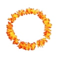 thumbnail image 3 of Dytern Party 10sets/pack 4pcs/set Hawaiian Leis Necklace Flower Wreath and Bracelet Luau Party Supply Innocent Beach Costume Accessory, 3 of 10