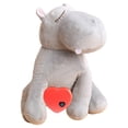 thumbnail image 1 of Likrtyny Lindo Perro Peluche Juguete Alivio La Ansiedad Juguete Peluche Regalos para Dueños (hipopótamo), 1 of 9