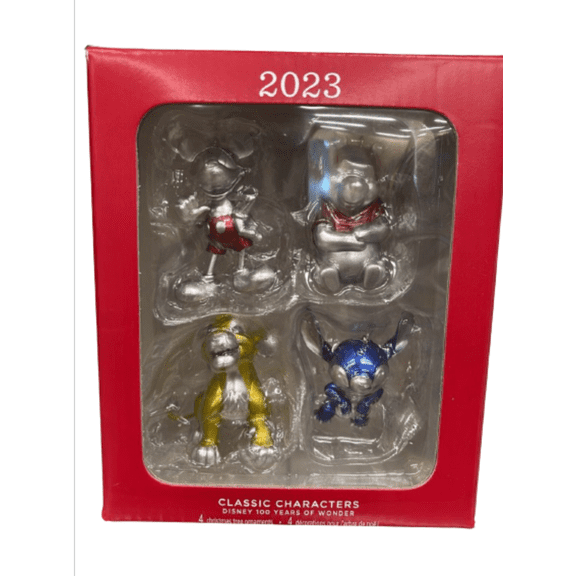 Hallmark 2023 Keepsake Disney 100 Years Classic Characters Ornament Set New Box