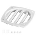 KERISTE 3 inch Boat Louvered Vent Accessory Square Air Vent Grill for