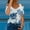 Dark Blue womens tops dressy casual09, variant on Summer Saving Wycnly Cute Tops for Women Short Sleeve V-Neck Floral T shirts Summer Sexy Lace Trim Cold Shoulder Strap Tunic Blouse White S Clothes