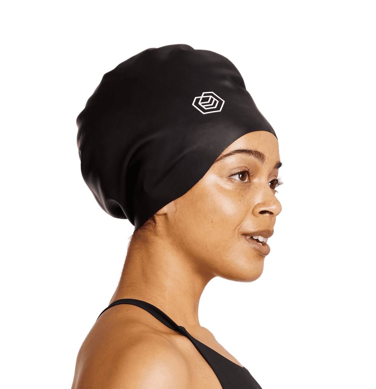 Interlaken Long Hair Dreadlock Swim Cap Silicone Swimming XL or L