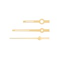 thumbnail image 1 of Watch Hour Minute Hands, Firm Stable Compact Replacement Parts Watch Hands Professional  For 1570 Movement For Watch Store ANGGREK Oro, 1 of 8