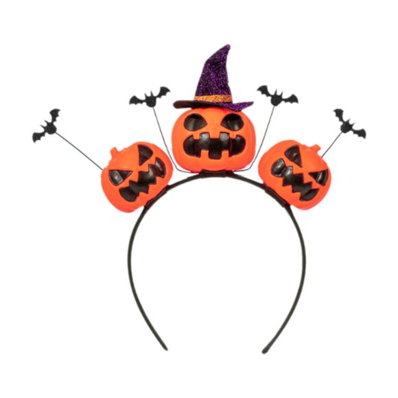 Diadema de Halloween Aro de pelo resistente de Halloween para decoración del cabello de fiesta
