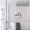 thumbnail image 4 of 2 Pieces Bathroom Organizer Rack, Stainless Steel Basket Shelf with Towel Bar for Shower Storage, 4 of 6