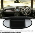 thumbnail image 4 of Sun Visor Vanity Mirror Cover Clear Vision Car Sun Visor Vanity Mirror 51167361833 Visor Mirror for R55 R56 R57 R58 R59 R60 R61 2007 to 2014, 4 of 7