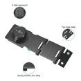 thumbnail image 2 of Cerradura de combinación sin llave Uxcell 3.78" pestillo mecánico de aleación de zinc con perilla de giro para puerta de granero de 90/180 grados negra, 2 of 7