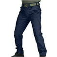 thumbnail image 5 of Lovzfmll Men's Work Pants, Waterproof Outdoor Trousers with Multi-Pockets, Full Length Relaxed Fit Pants, Mountain Training Utility Sweatpants, 5 of 9