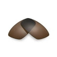 thumbnail image 2 of Walleva Brown Polarized Replacement Lenses for Spy Optic Cooper Sunglasses, 2 of 5