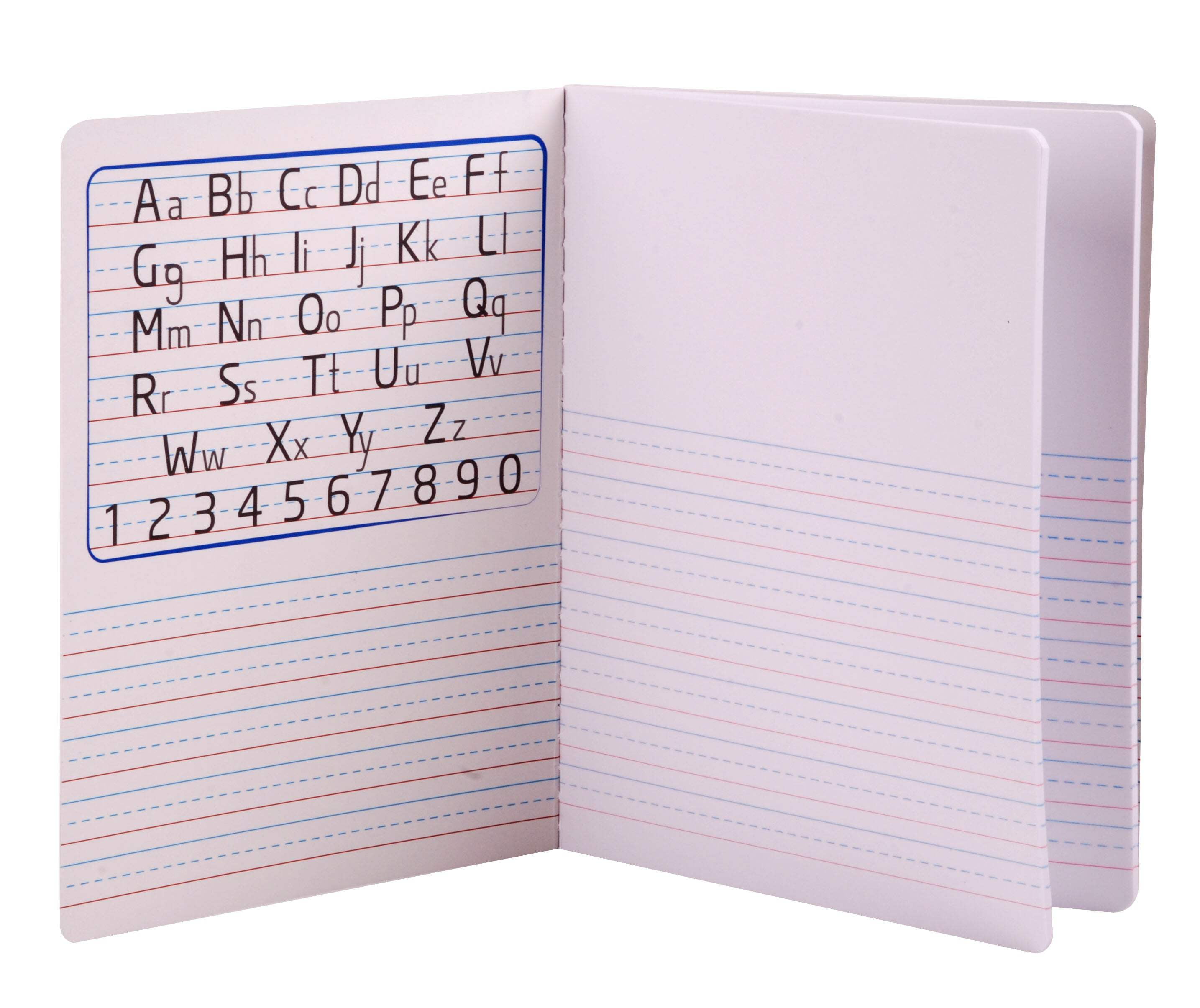Mintra Primary Composition Notebook 4PK - 1/2 Page - Blue Only - Flexible Hardcover (04652) - 80 Sheets