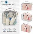 thumbnail image 5 of Clear Makeup Bags with Handle Large Opening 2 Pack Set Toiletry Bag Quart Size Bag, for Women Man Traveling Travel Essentials, Toiletries and Other. Mothers Day, 5 of 5