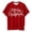 A247 Red, variant on Yuncity Christmas T Shirts For Women Summer Fall Oversize Letter Print Short Sleeve Crew Neck Tshirts Stylish Casual Outdoor Holiday Tees Size L Black