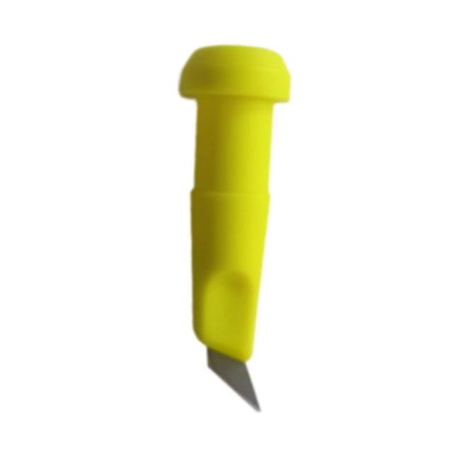 Youkk Protecteur de Pointe pour Bâtons de Marche, Pointe pour Ski Nordique, Randonnée, Jaune 8 cm