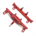 thumbnail image 4 of Para 1/12 MN128 RC Car Parts Metal Upgrade Kit de Parachoques Delantero y Trasero Rojo, 4 of 5