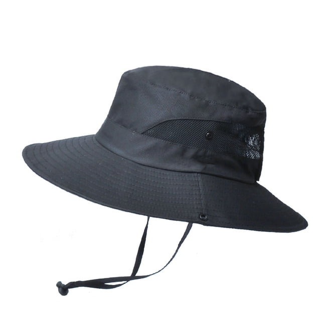 Sombrero de sol con cola de caballo para mujer, protección UV, malla plegable, ala ancha, sombrero de pesca para playa, senderismo, jardín