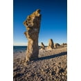 thumbnail image 2 of Bibikow, Walter 23x32 Black Ornate Wood Framed with Double Matting Museum Art Print Titled - Sweden-Faro Island-Langhammars Area-Langhammar coastal limestone rauk rock-sunset, 2 of 4