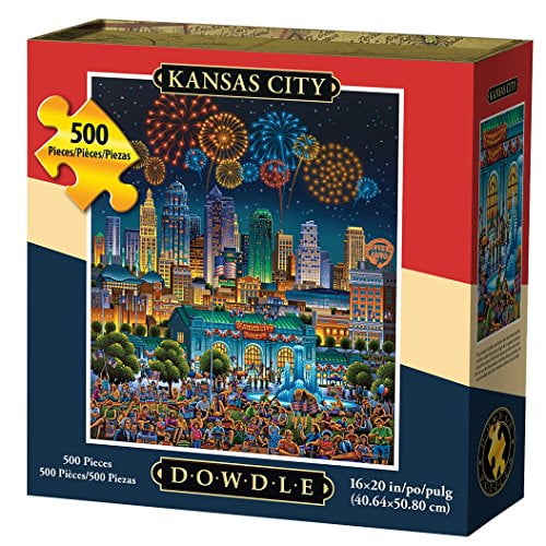 Dowdle Puzzle - Ville de Kansas - 500 Pièces