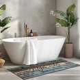 thumbnail image 5 of Farmhouse Kitchen Area Rugs Non Slip Kitchen Rugs and Mats Washable Kitchen Mats for Kitchen Floor Mat Carpet Runner Area Rug for Hallway Laundry Decor 17"x47", 5 of 6
