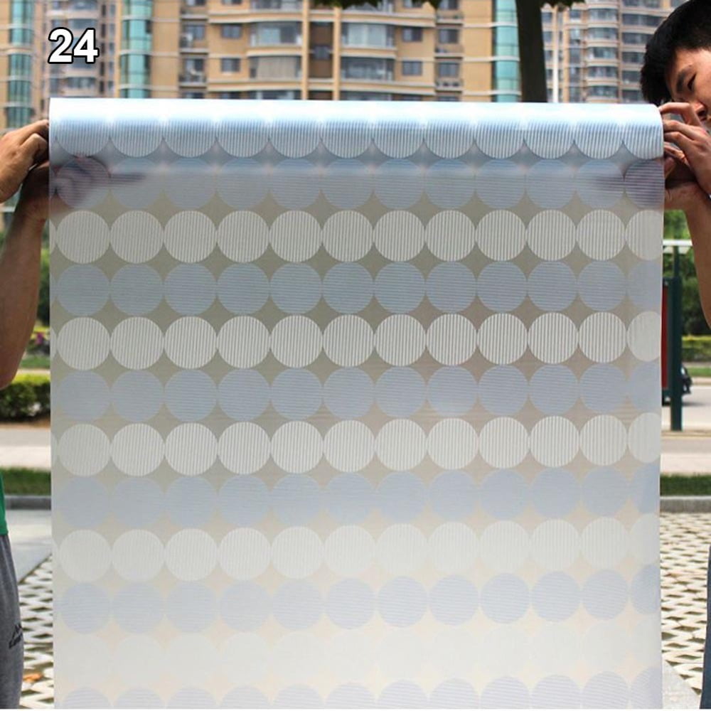 Alexsix Opaque Glazed Paper Frosted Selfadhesive Glass Sticker Window