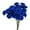 dark blue, variant on Simulate 3 rose bouquets in rose red,3 Head Rose Artificial Flowers, Interior Decoration Valentine's Day Ornaments Scene Arrangement Props