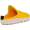 thumbnail image 3 of Asportuguesas Come Women's Chunky Rubber Cork Sole Slip On Slippers In Yellow Size 10/10.5, 3 of 6