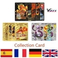 thumbnail image 4 of Cards Gold Sliver Spanish English French Vmax GX Energy Card Charizard Pikachu Rare Collection Battle Trainer Boys Gift, 4 of 5