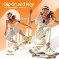 thumbnail image 2 of Reproductor MP3 AGPTEK M2 de 64 GB con clip, Bluetooth 5.3 de 1,8 pulgadas, naranja, 2 of 8