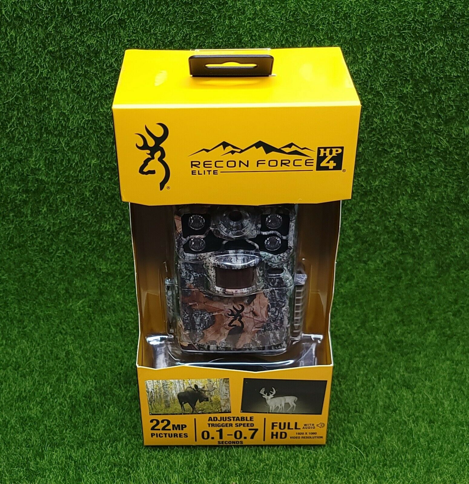 Browning Recon Force Elite HP4 22MP Trail Game Security Camera BTC7E