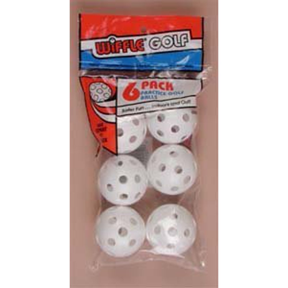 Wiffle Practice Golf Balls 6 Pack
