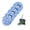 Blue, variant on 5 Pack- Spin Mop Replace Head, Spin Mop Head Refill, Universal Microfiber Replacement Mop Heads, Machine Washable, Deep Cleaning and Easy-to-Replace(White)